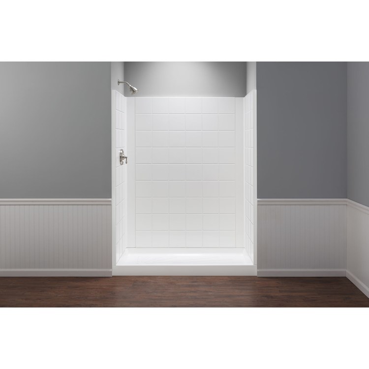 Mustee 760T30WHT Shower Wall