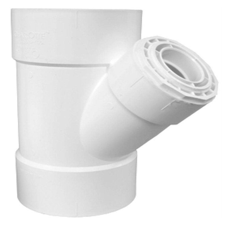 PVC DWV Fittings 4X4X2Y Wye