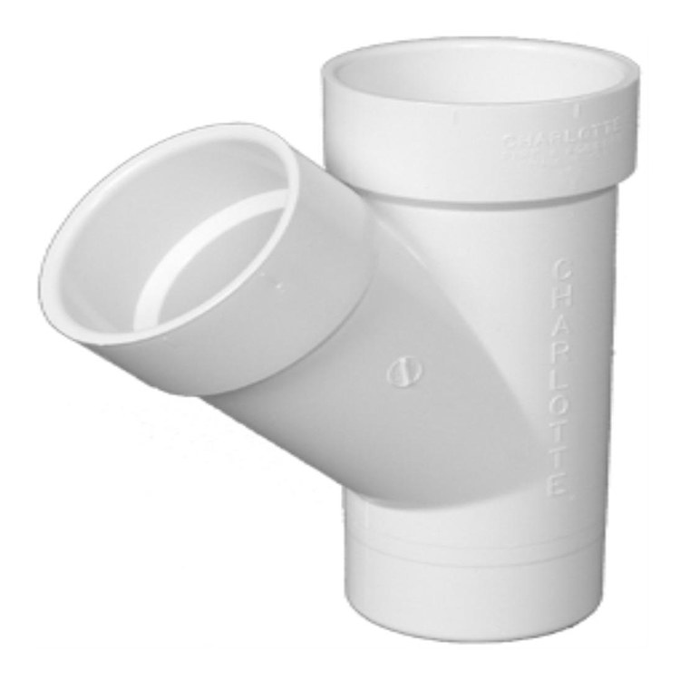 PVC DWV Fittings 112SY Wye
