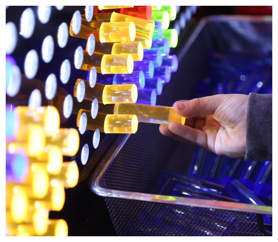 Giant LED Lite Brite Illumination Wall Rental Fantasy World