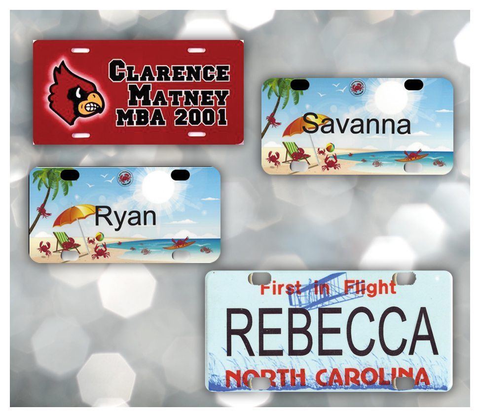 License Plates Rental Fantasy World Entertainment