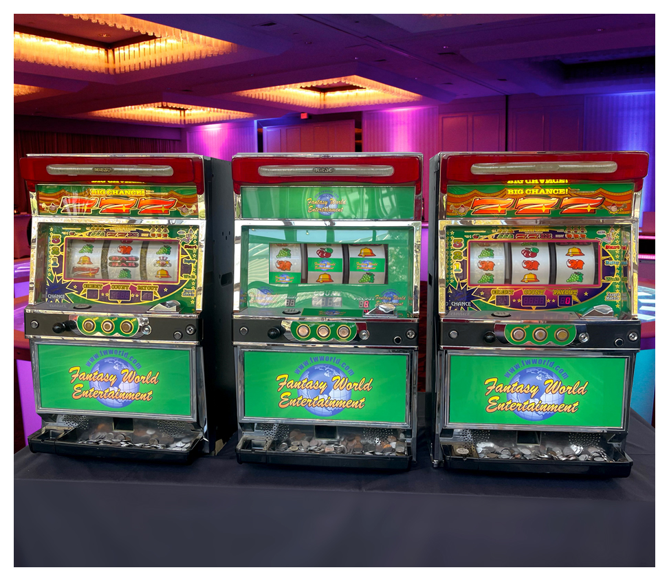 Slot Machines Rental Fantasy World Entertainment