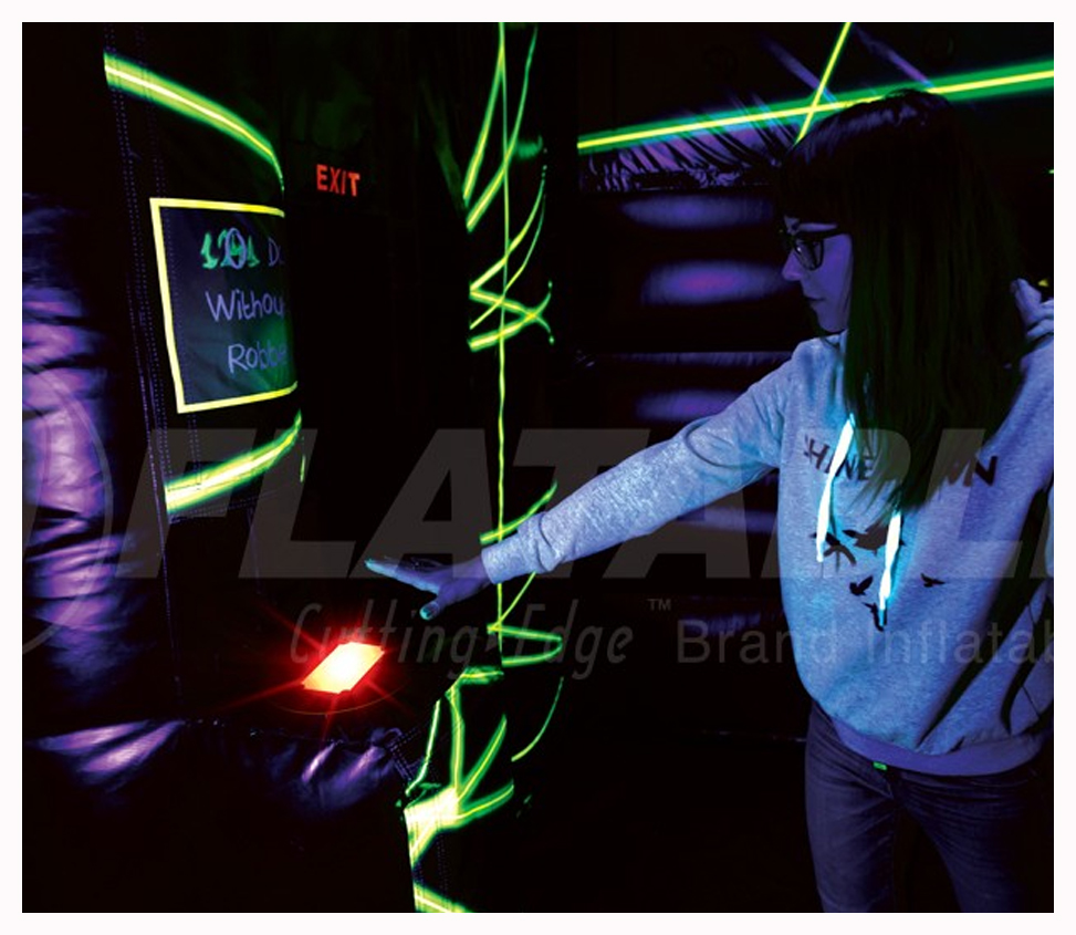 THE HEIST Laser Escape Maze Rental Fantasy World Entertainment