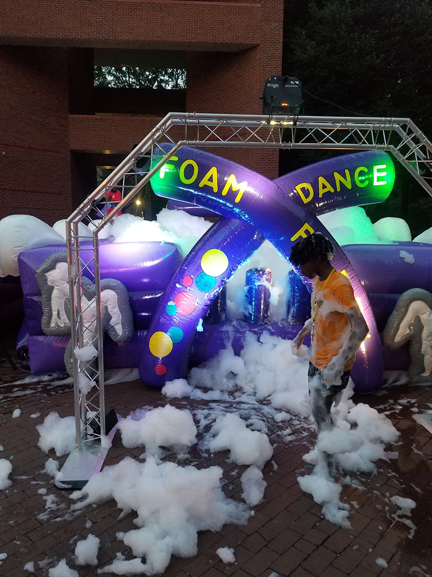 Foam Dance Party Rental Fantasy World Entertainment