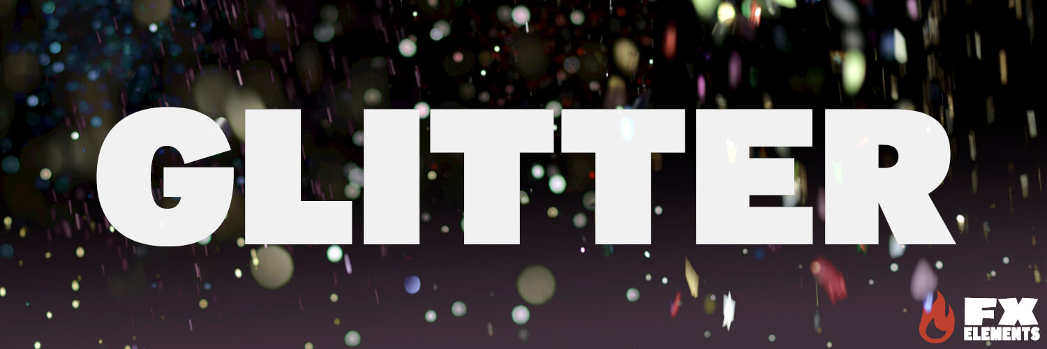 Glitter Overlays FX Elements