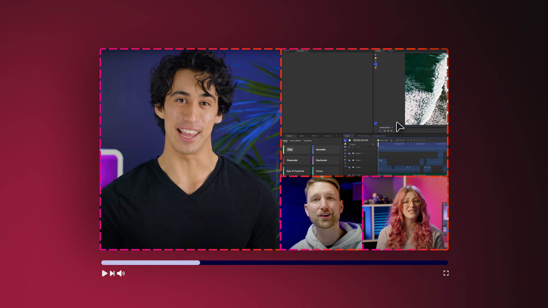 Divide and conquer: Split screen video - FXhome