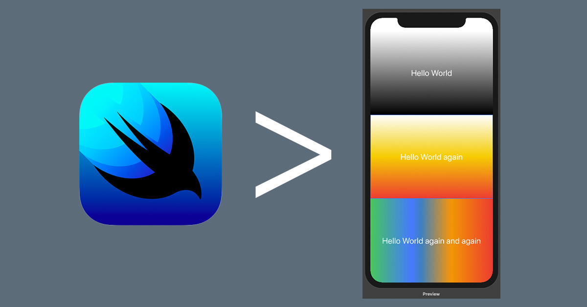 SwiftUI Render a gradients Fx Studio