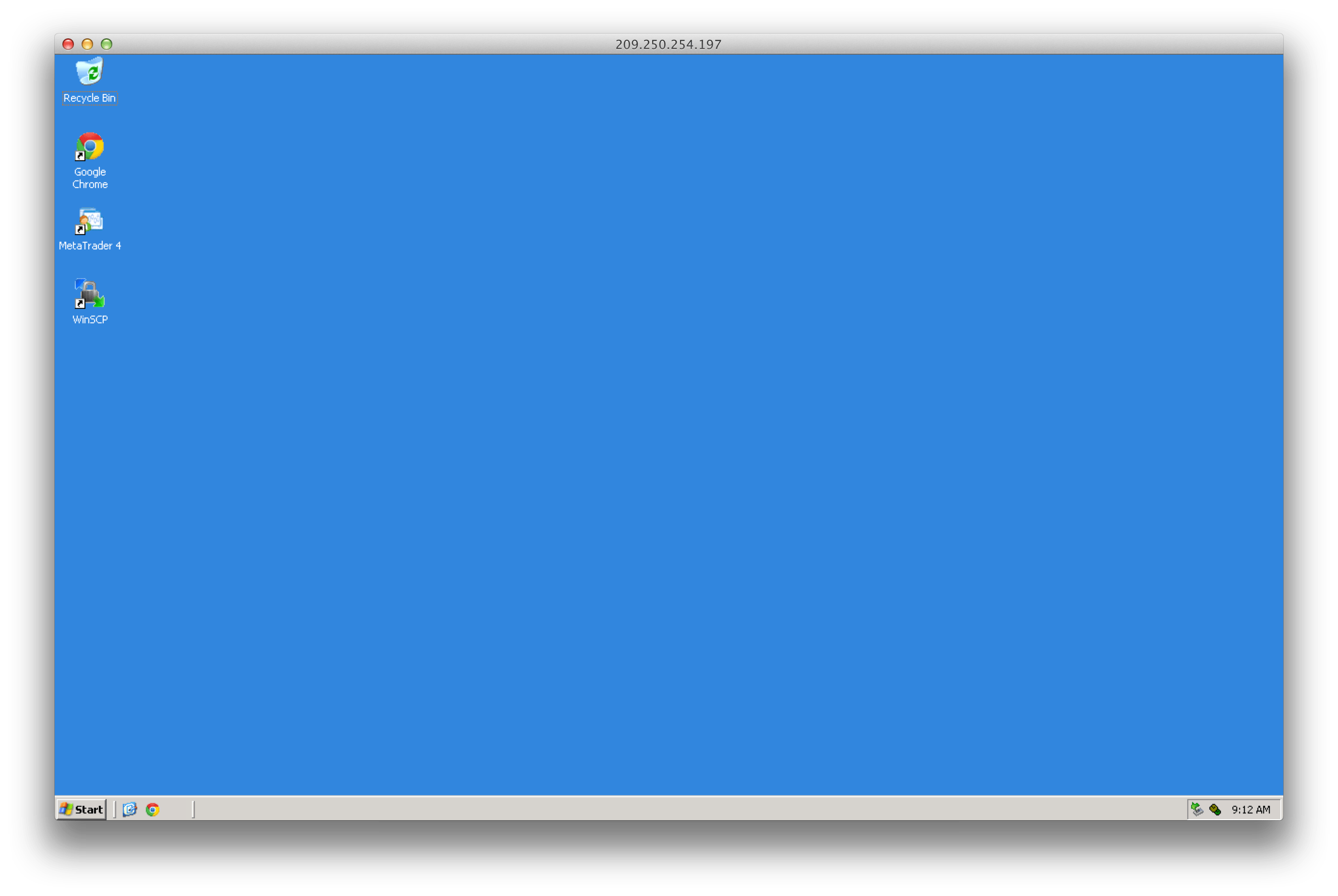 Windows Server 2003 R2 Enterprise Forex VPS Template — Screenshots