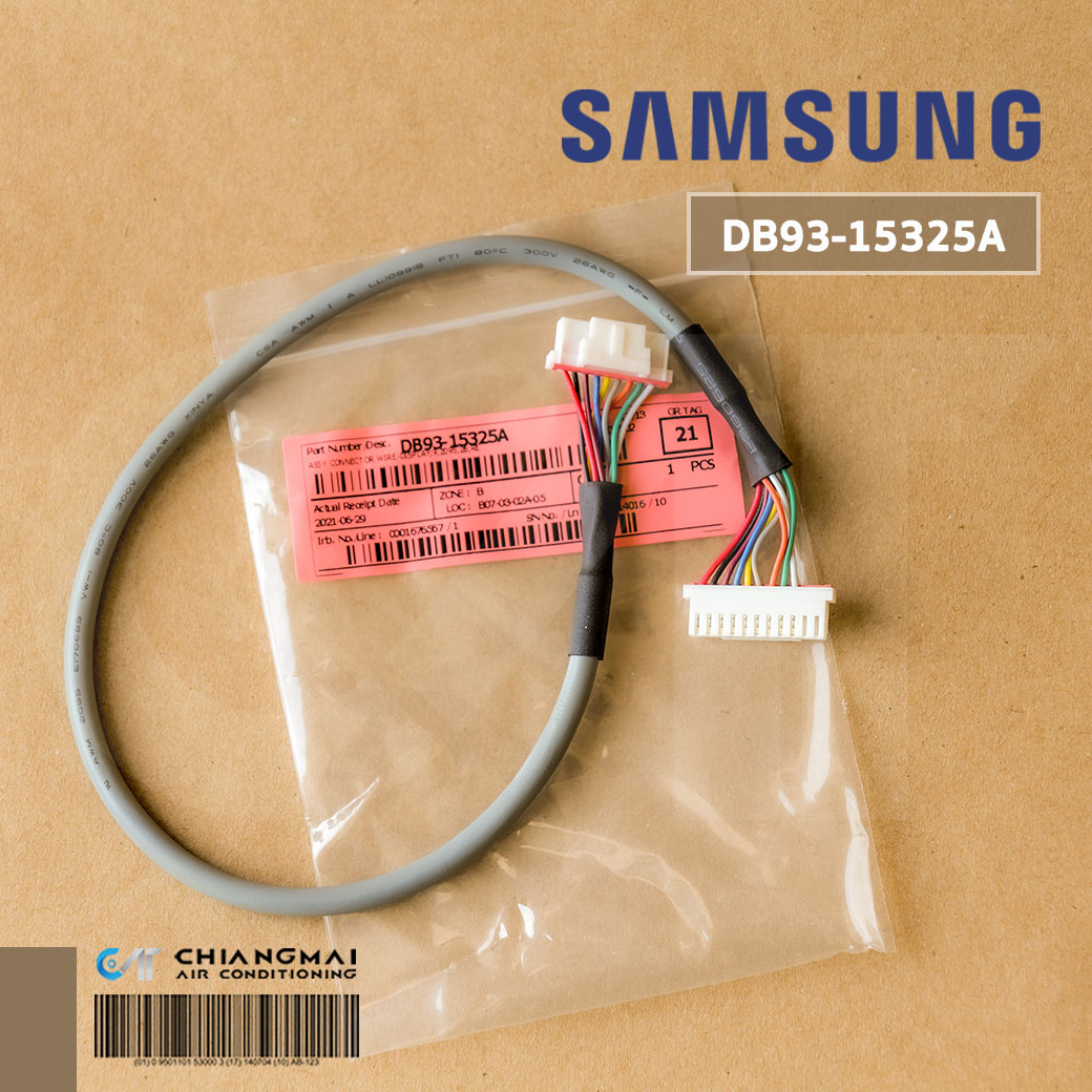 DB93-15325A สายแพรแอร์ Samsung สายไฟต่อดิสเพลย์ ซัมซุง อะไหล่แท้เบิก