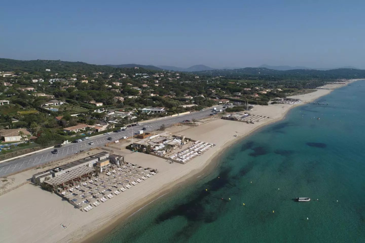 La mue de Pampelonne révélée depuis les airs VarMatin