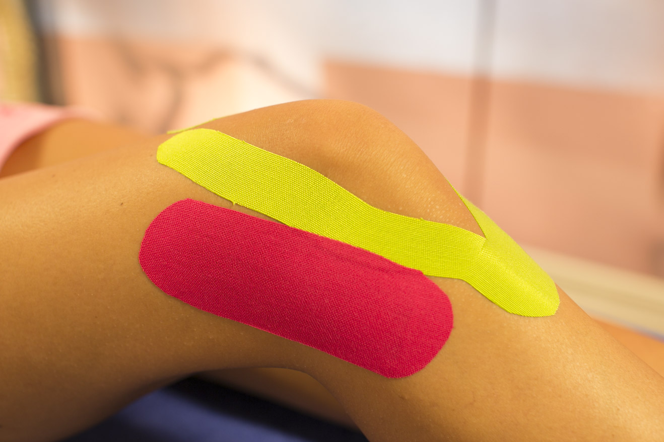 Medical Tape bij hooikorts Fysiotherapie ME Fysio in Hoofddorp