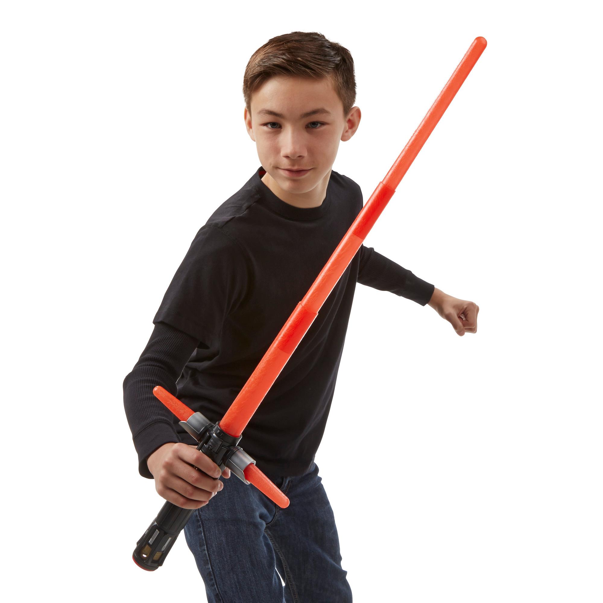 Star Wars The Force Awakens Kylo Ren Deluxe Electronic Lightsaber Toys & Games
