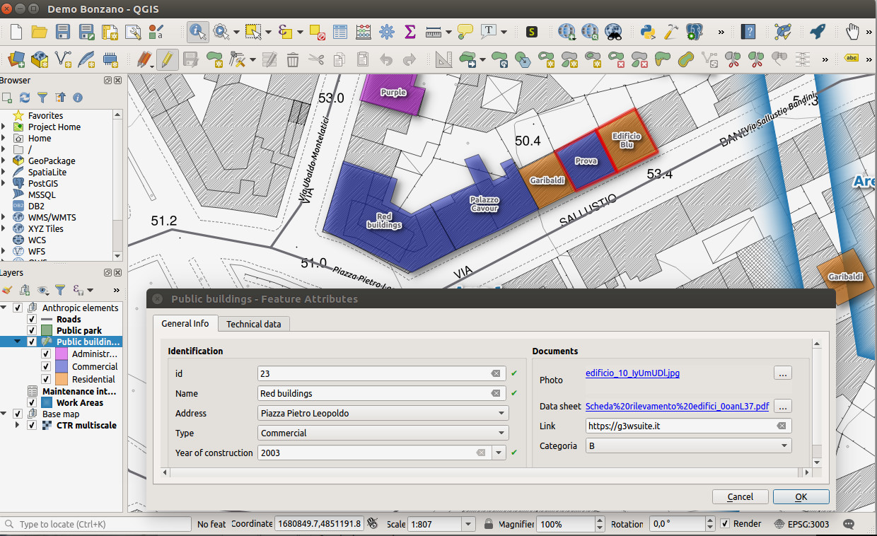 G3WSuite Publish your QGIS project on the Web