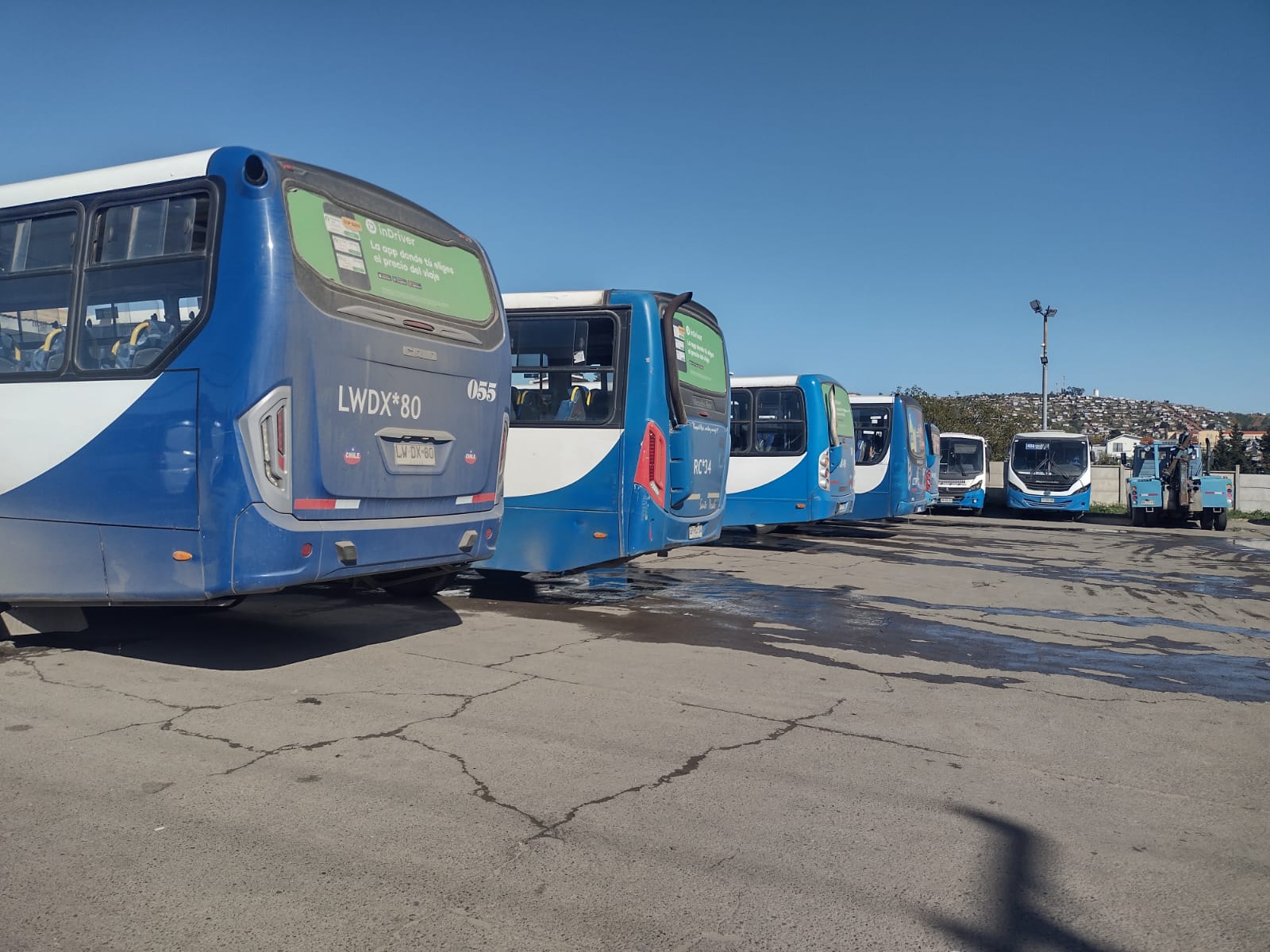 Líneas 402 y 406 de Viña Bus retoman horario normal tras ser atacados