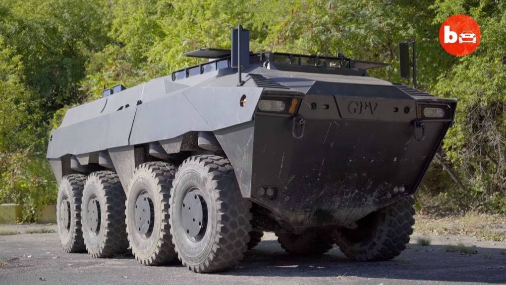 This Street Legal 8 wheeled Armored Truck Built To Destroy Anything In