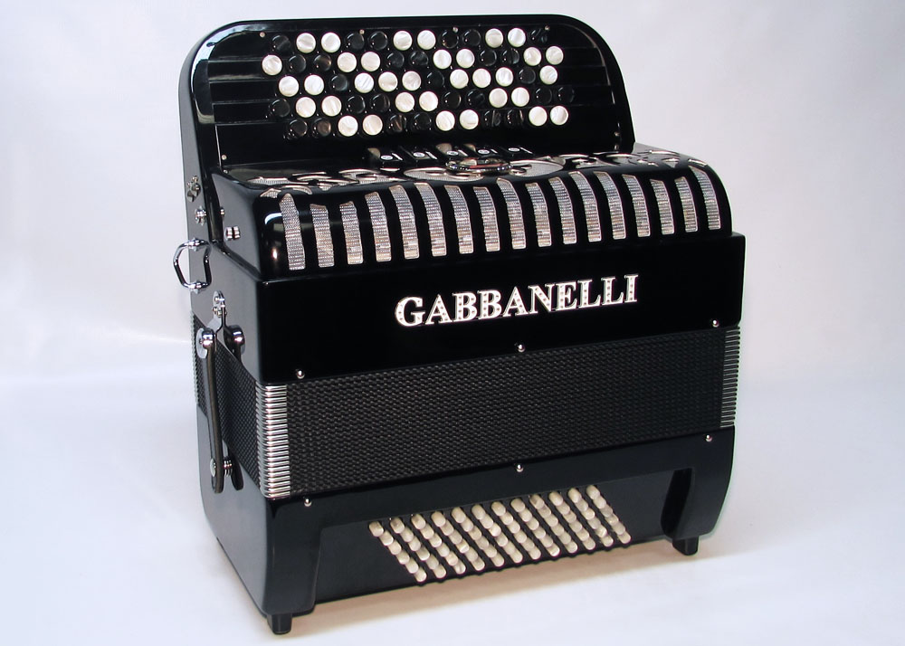 Gabbanelli Chromatic Black Gabbanelli Accordions