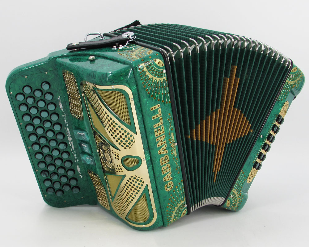 Gabbanelli M463 Compacto Imperial Green Gabbanelli Accordions