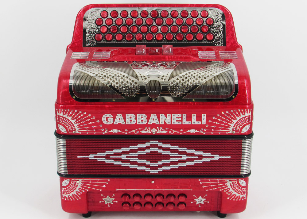 Gabbanelli M463 Vintage Red Gabbanelli Accordions