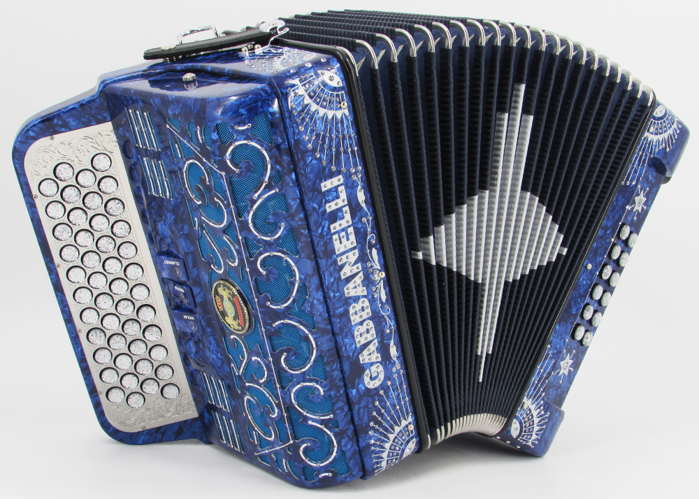 Gabbanelli M463 Blue Pearl Gabbanelli Accordions