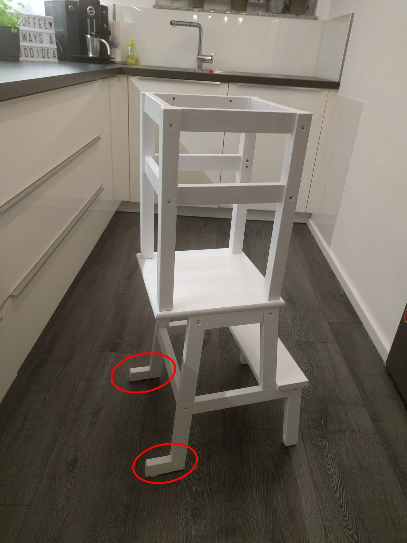 DIY Learning Tower Ikea Hack gabelschereblog