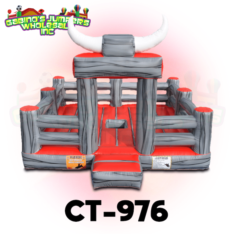 Mechanical Bull Inflatable Bed 976 gabino's jumpers wholesale