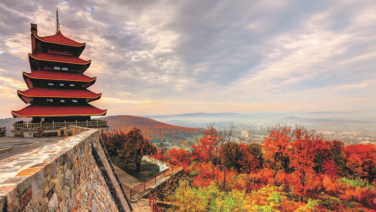 Local Landmark An Inside Peek at the Reading Pagoda Gable Design
