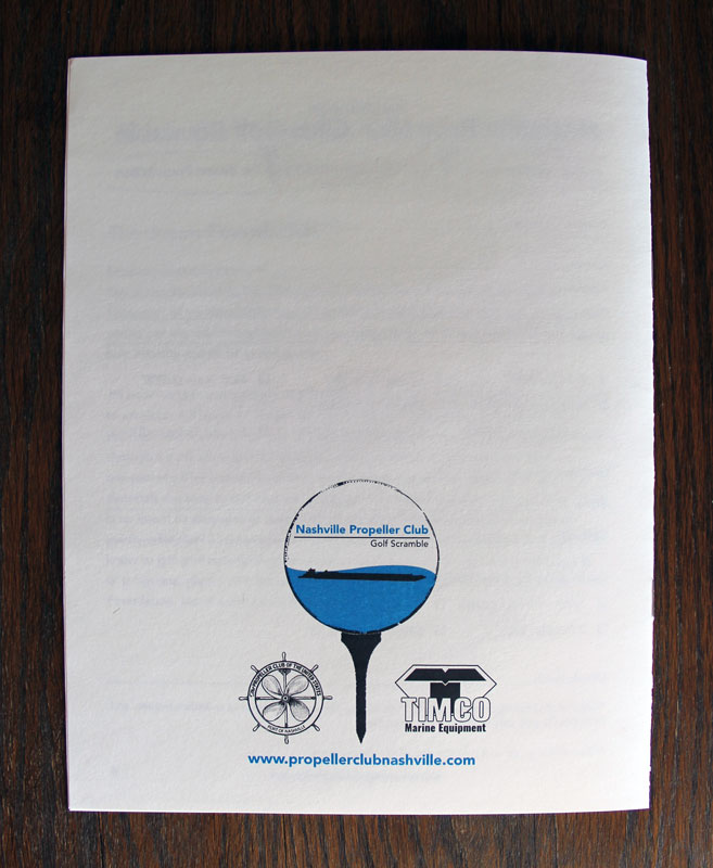 Nashville Propeller Club Golf Scramble Gabriel Cook