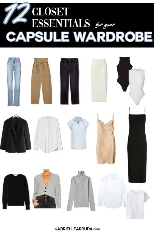 12 Capsule Wardrobe Essentials You Need for Endless Outfits Gabrielle