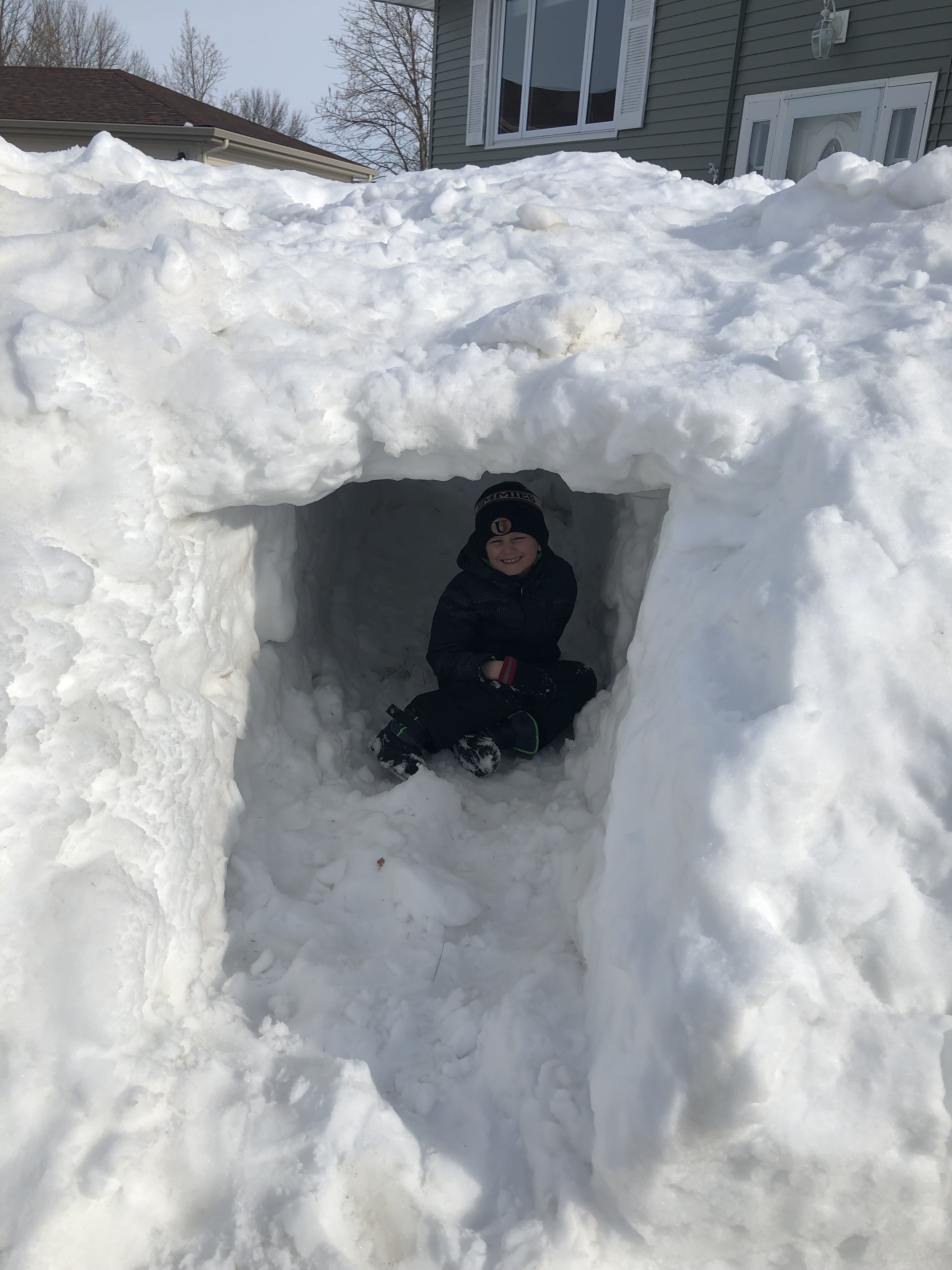 Snow tunnels Gabriel’s Office