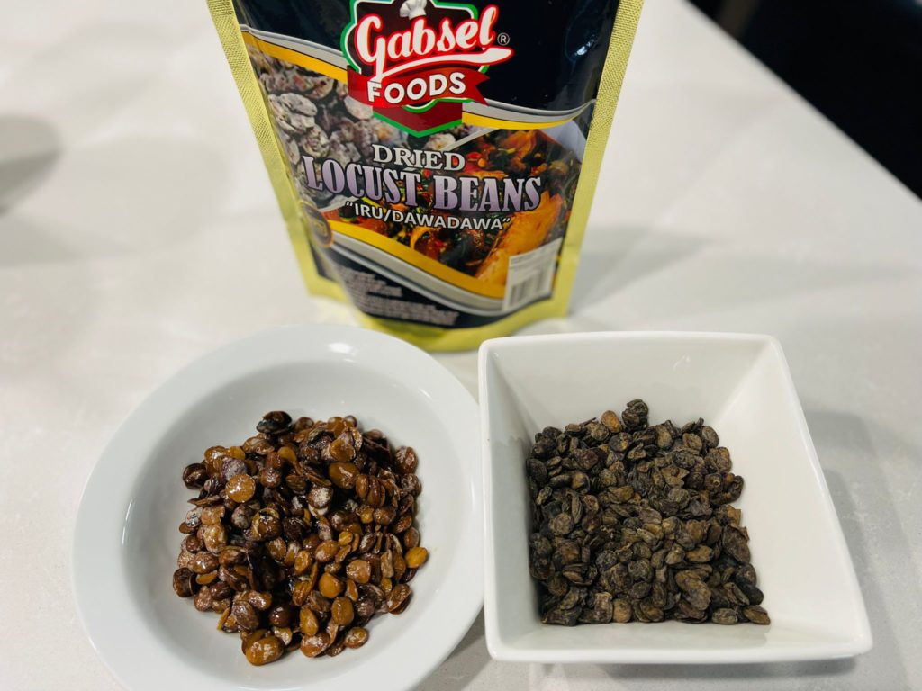 Locust Beans Air Dried Whole (Iru, Ogiri, DawaDawa) 300g