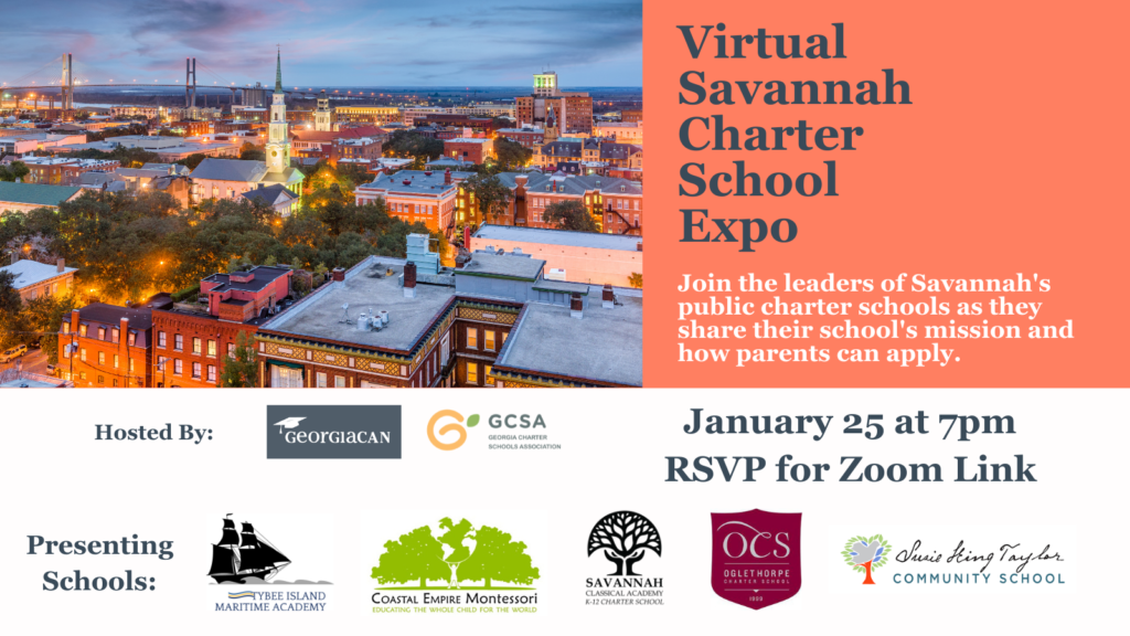 Virtual Savannah Charter School Expo | Georgia Charter Schools Association