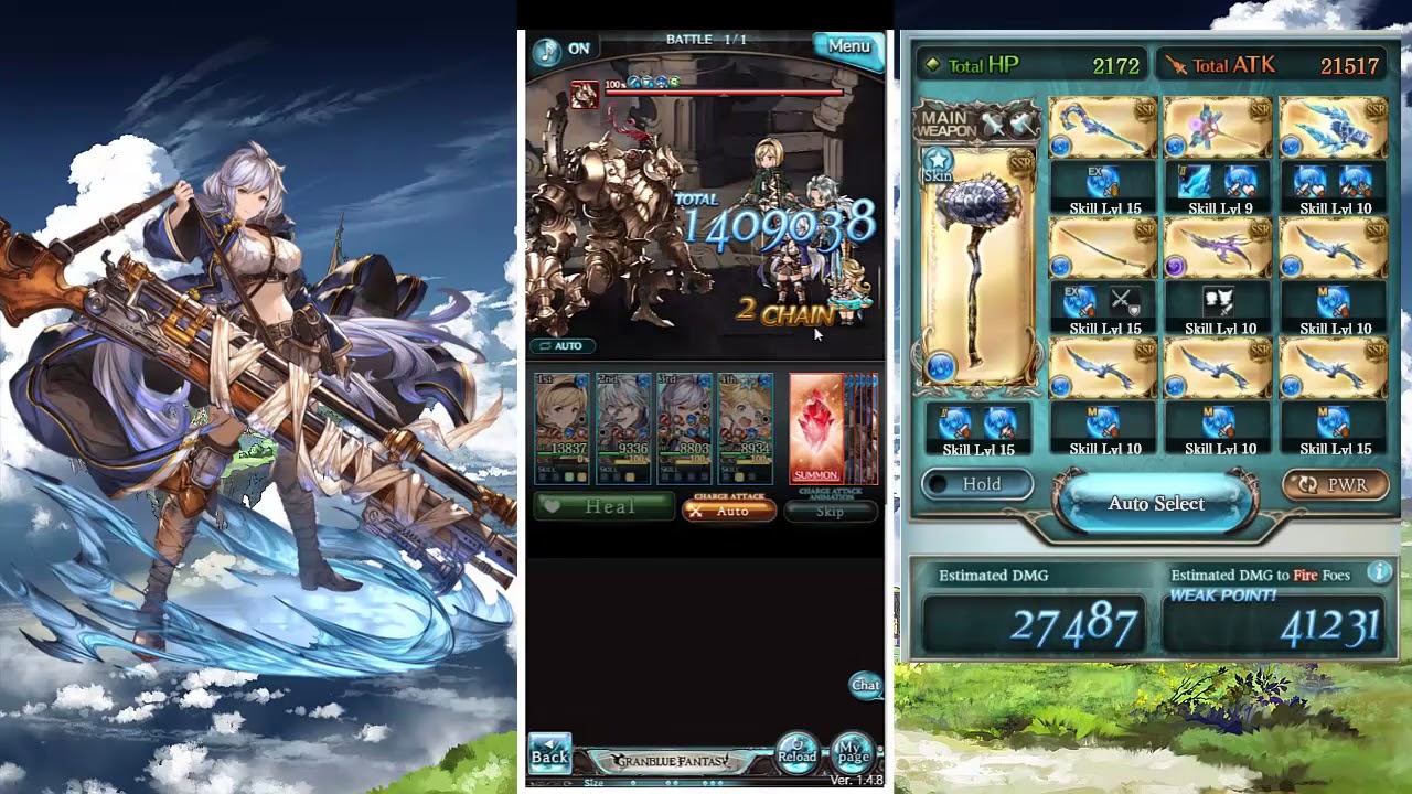 Granblue Fantasy GBF Water Guide Tier List Gachazone