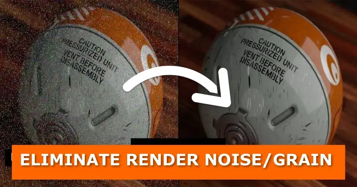 How to Eliminate or Reduce Noise, Fireflies, and Grain in Blender