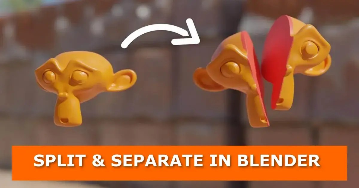 How to Split or Separate an Object in Blender Gachoki Studios