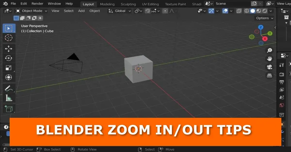 How to Fix Zoom Problems in Blender Gachoki Studios
