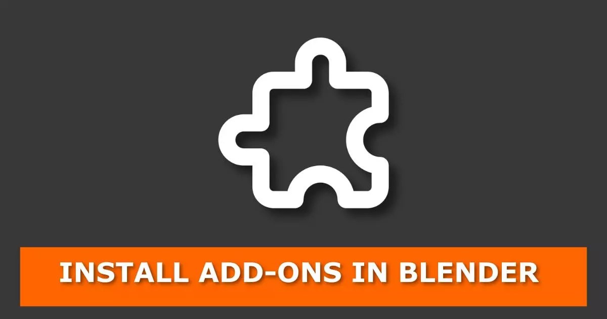 How to Install Addons in Blender Gachoki Studios