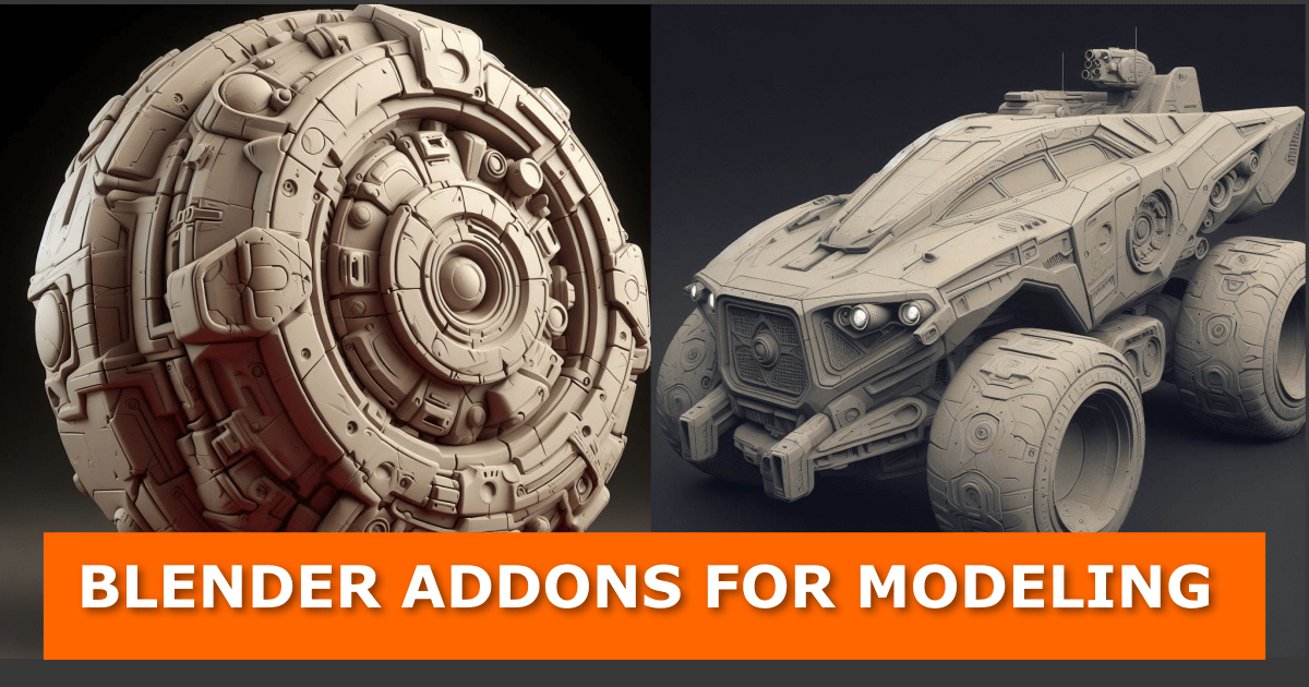 5 Best Blender Addons for Modeling Gachoki Studios