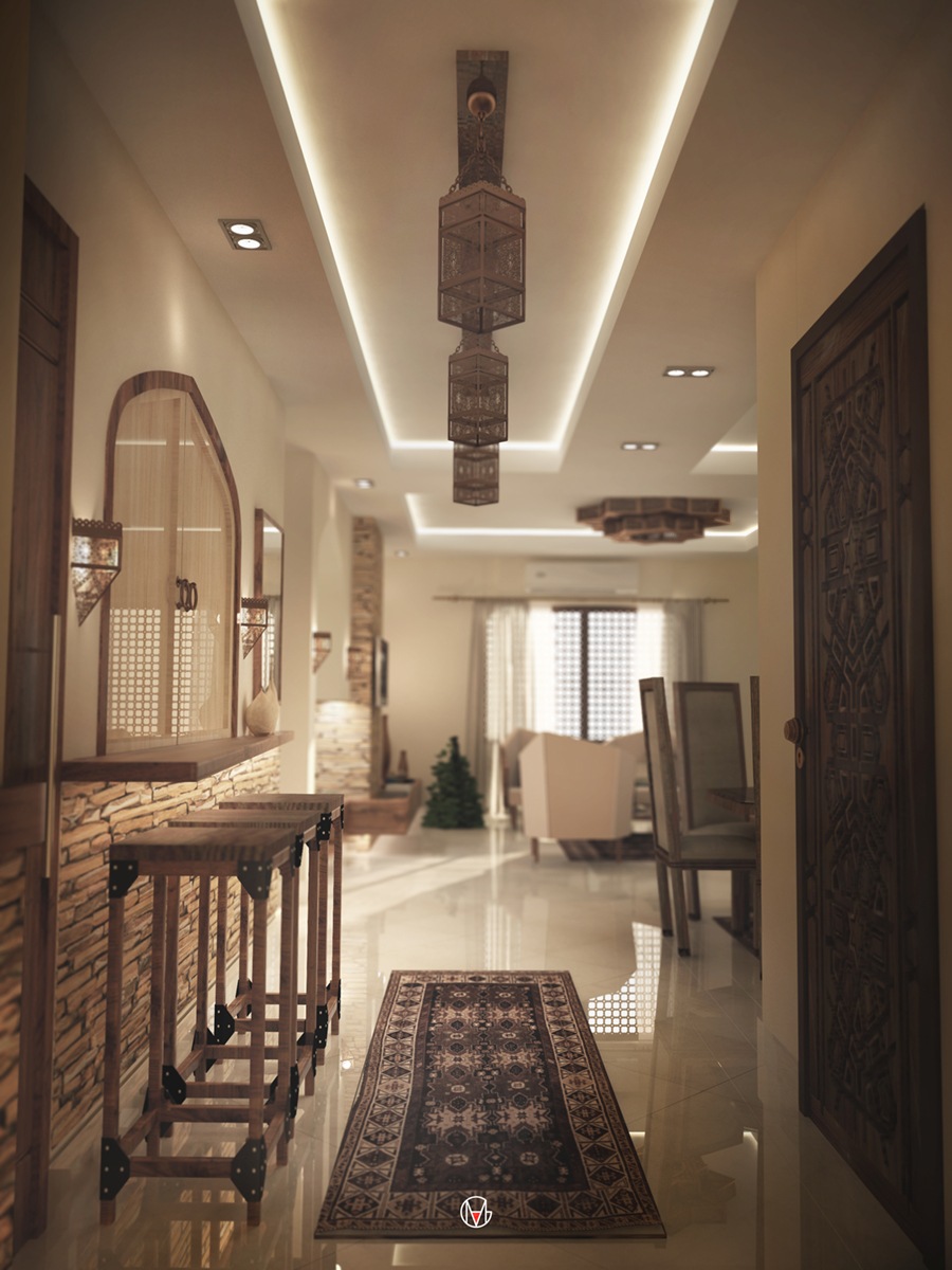 Modern Islamic Apartment Muhammad Adel Gad