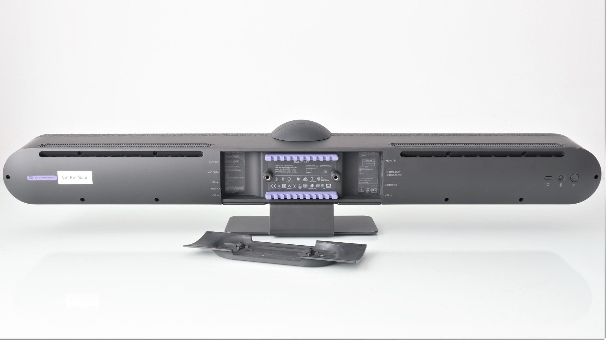 Sistem videoconferință Logitech Rally Bar review Gadget.ro Hi