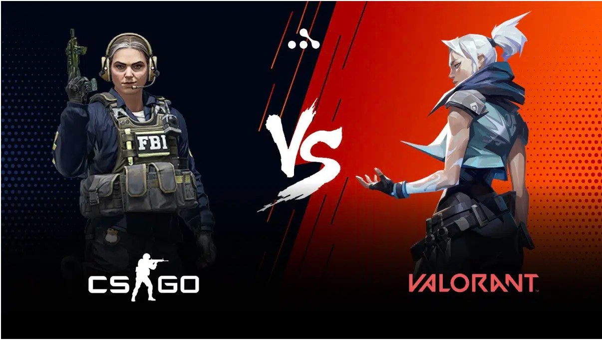 Valorant VS CounterStrike Global Offensive (CSGO)