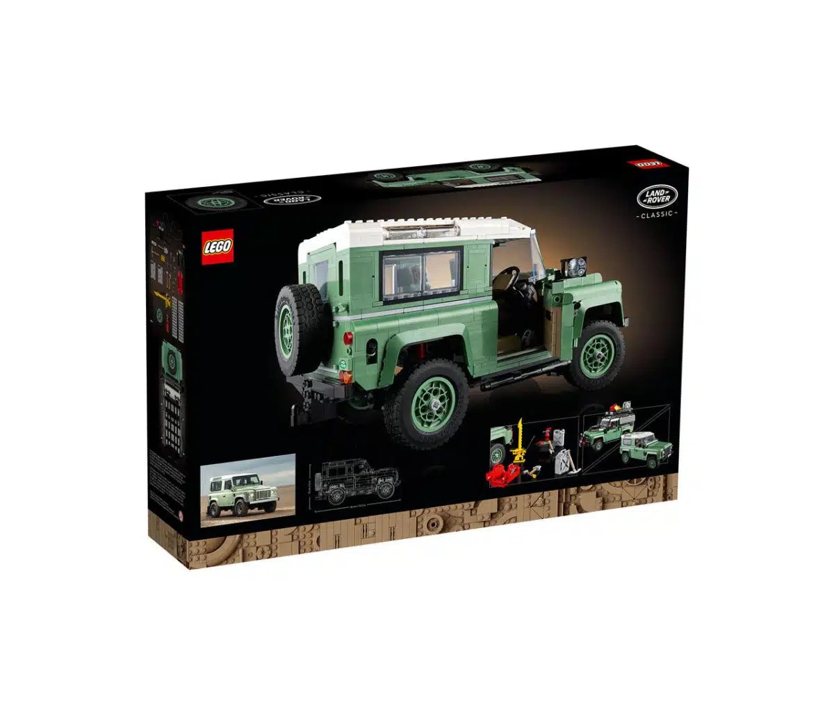 Lego presents classic Land Rover Defender Gadget Advisor