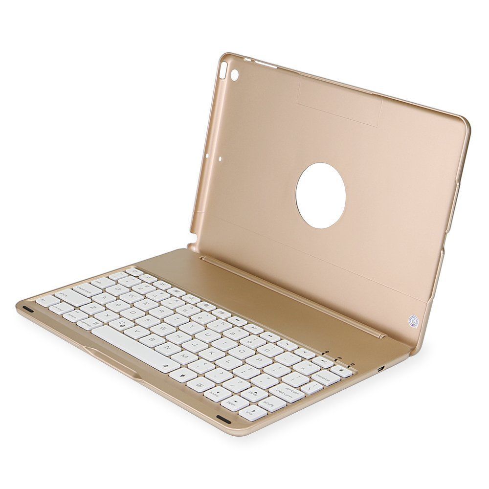 iPad 6th Gen 2018 Backlit 7 Colour Bluetooth Keyboard Case