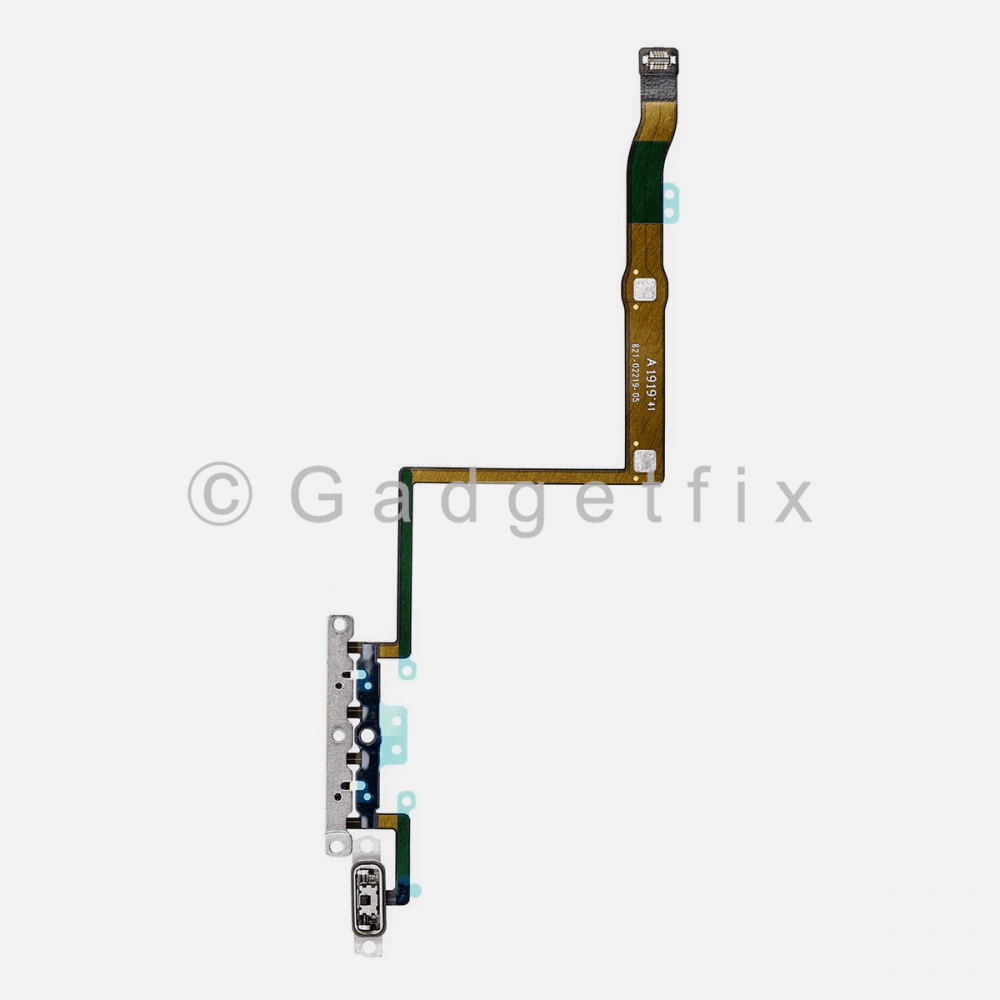 Volume Connector Flex Ribbon Cable with Bracket For Iphone 11 Pro