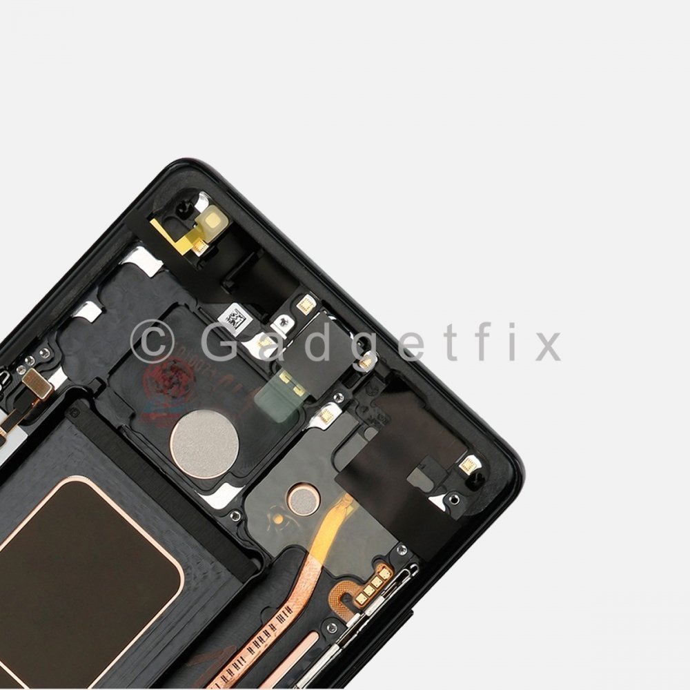 OEM Black LCD Display Touch Screen Digitizer + Frame For Samsung Galaxy