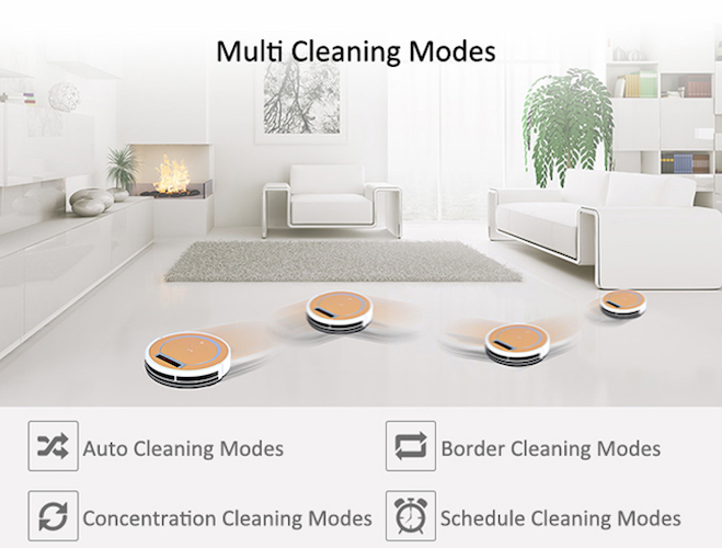 ILIFE X5 Smart Robotic Vacuum Cleaner » Gadget Flow
