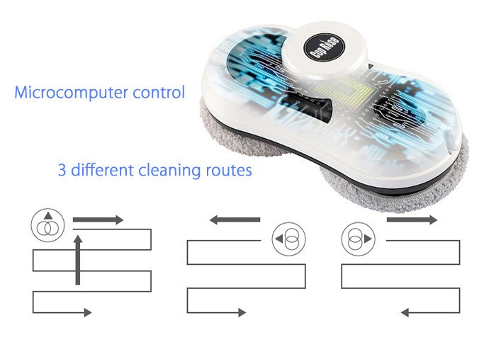 Cop Rose Smart Robot Window Cleaner » Gadget Flow