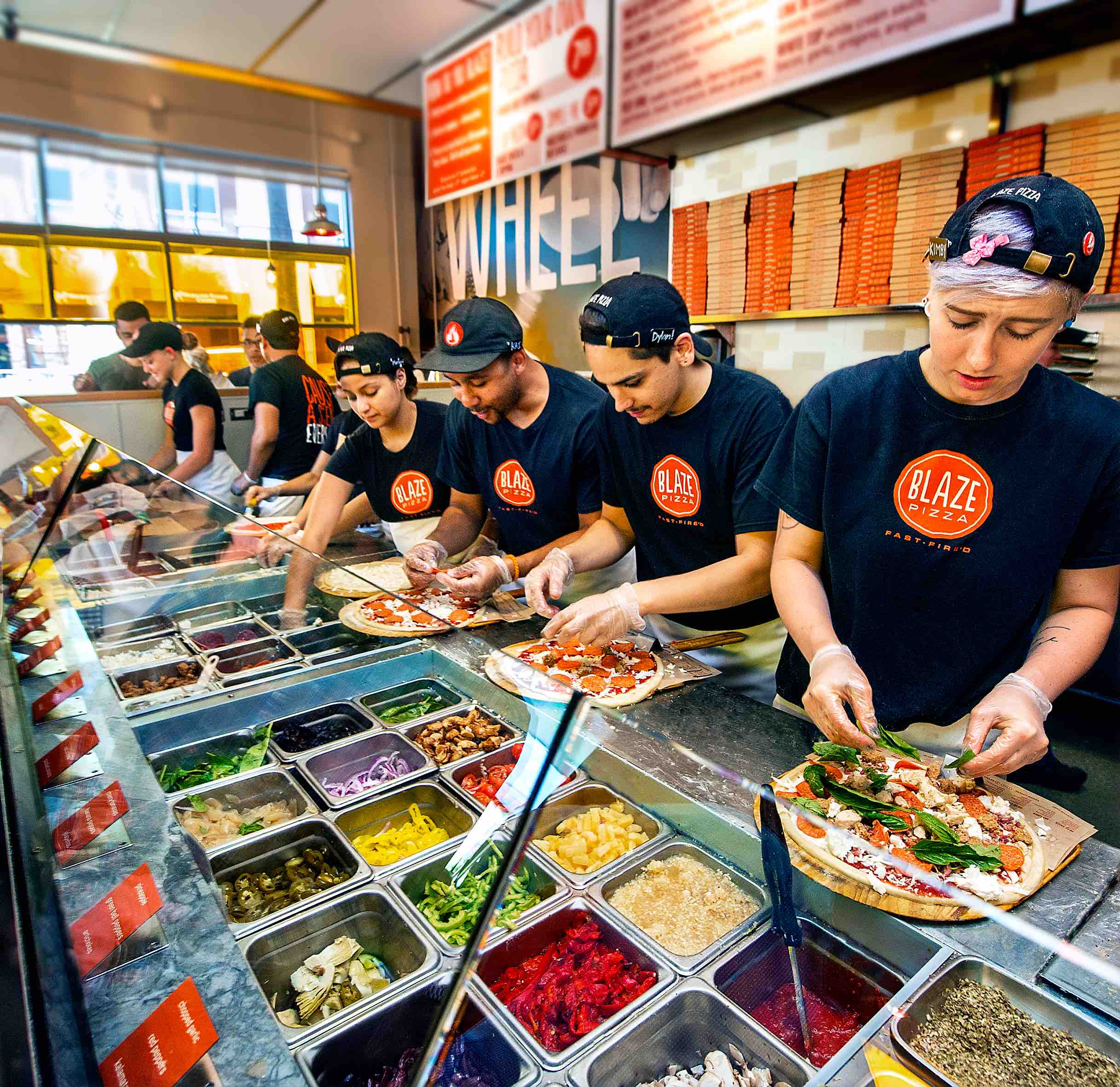 Local Fans New Blaze FastFire’d Pizza in Red Deer Alberta