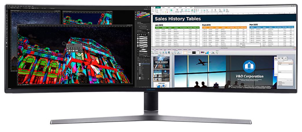 Review Samsung’s bloody big 49” QLED gaming monitor (review)