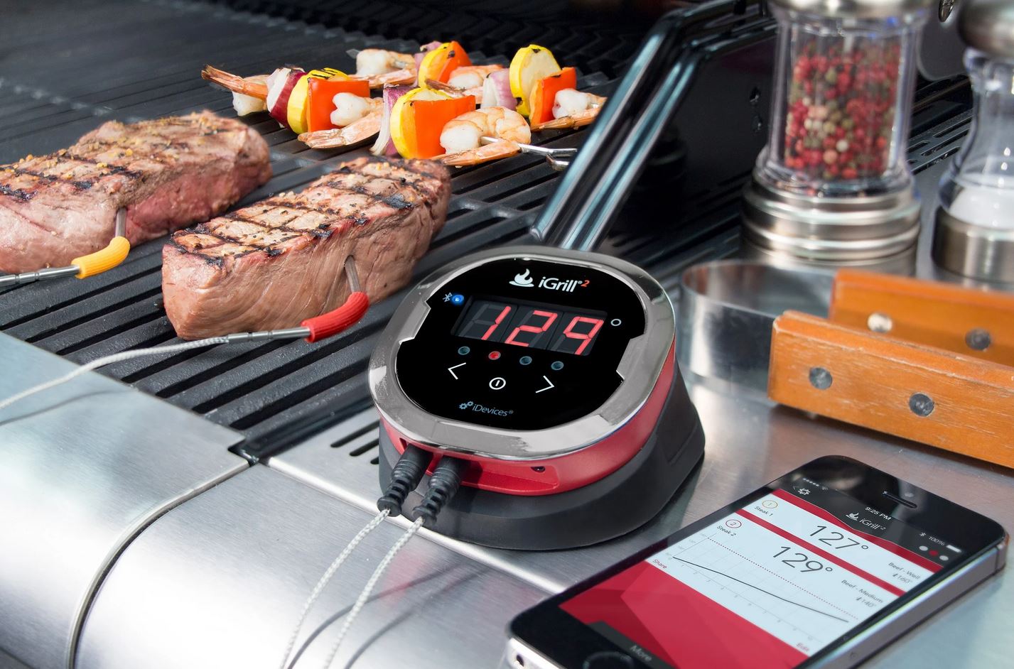 er iGrill Bluetooth thermometer for perfect cooking GadgetGuy