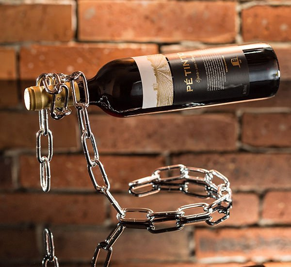 Magic chain bottle holder Wine & Alco accessories Gadget Master